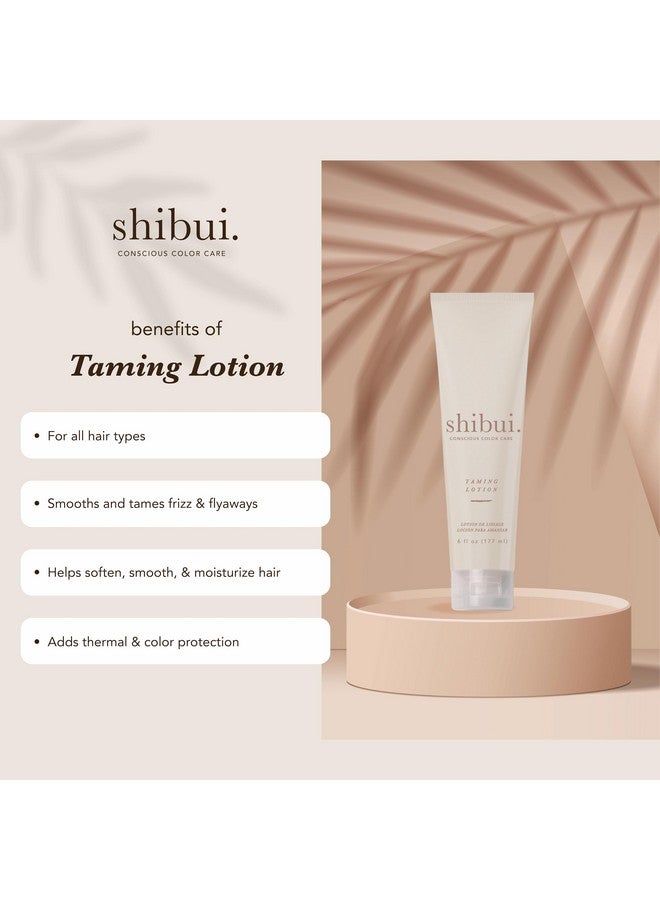 shibui Clean Beauty Color Care Taming Lotion For Blowouts And Thermal Protectiontame Frizz And Flyaways For A Satiny Silky Finishfor All Hair Types 6 Fl Oz - Image 2