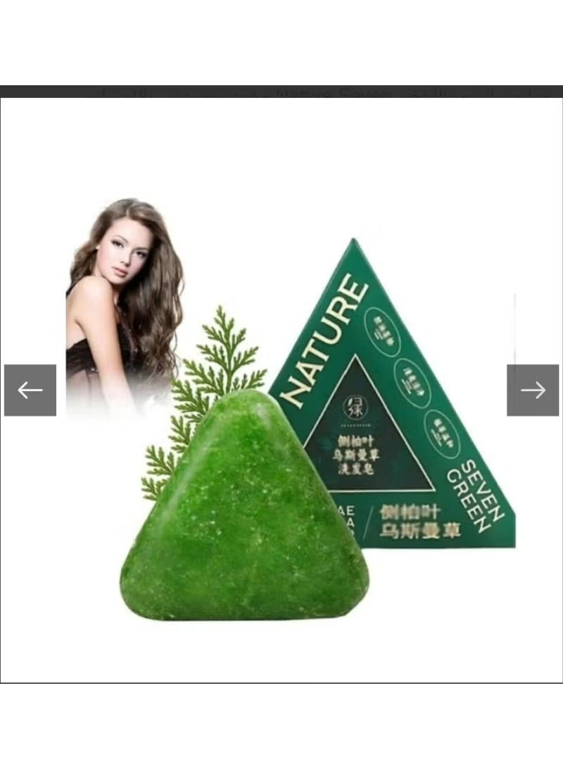 طبيعة A natural herbal shampoo designed to treat various hair problems. It helps cleanse the scalp, strengthen hair roots, and prevent hair loss. - Image 1