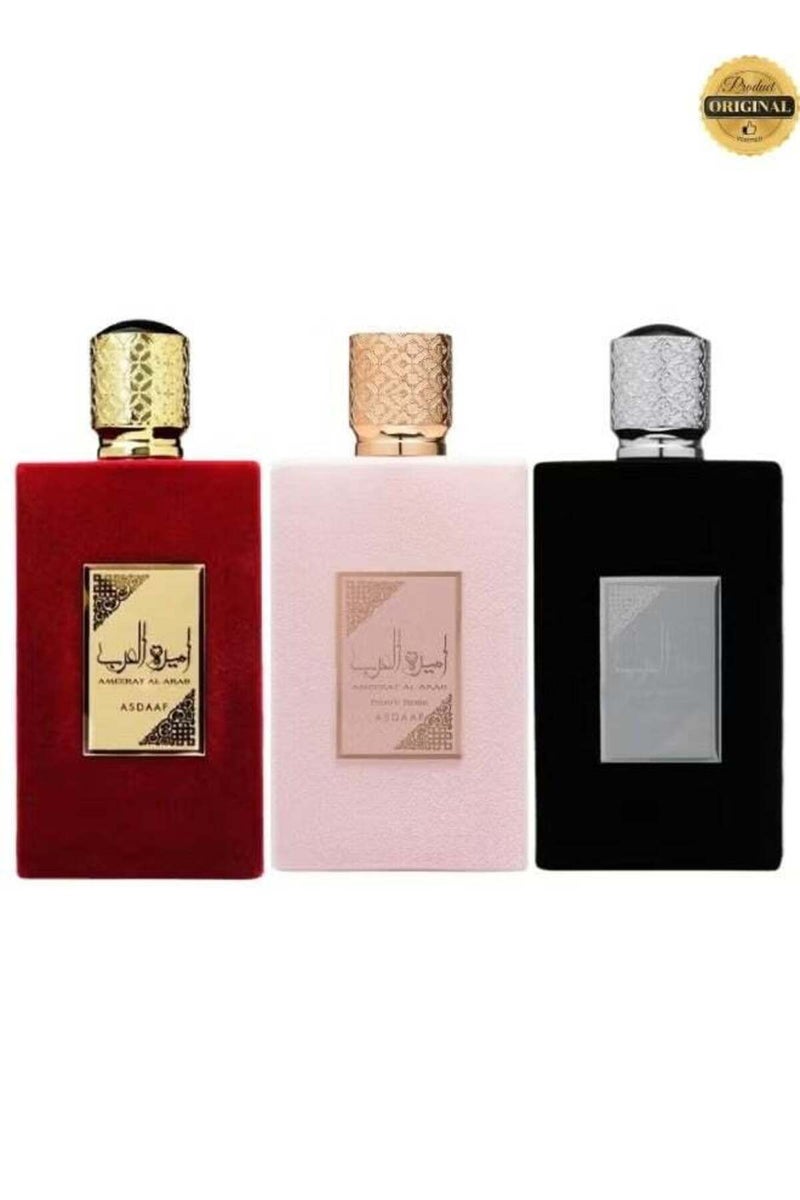أصداف عطر أميرة العرب بريف روز 100 مل وعطر أميرة العرب 100 مل وعطر أمير العرب 100 مل - Image 2