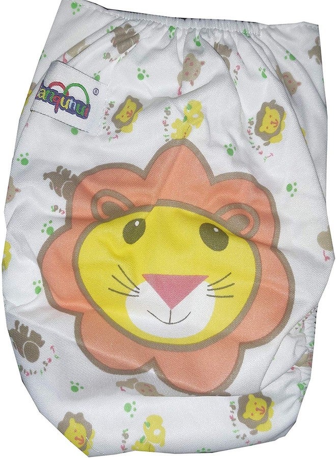 Crawl'in Baby Washable Cloth Diaper Nappies with Baby Diaper Insert Pads Combo (Set of 2) (Print May Vary) (Assorted Colours) (Design 3) - Image 2