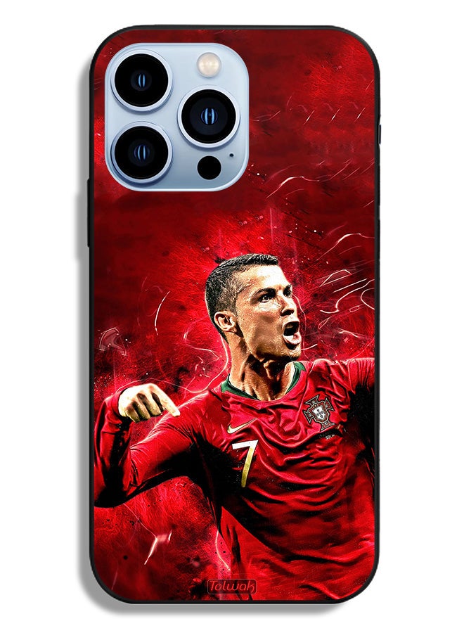 Tolwak Apple iPhone 13 Pro Protective Case Cristiano Ronaldo - Image 2