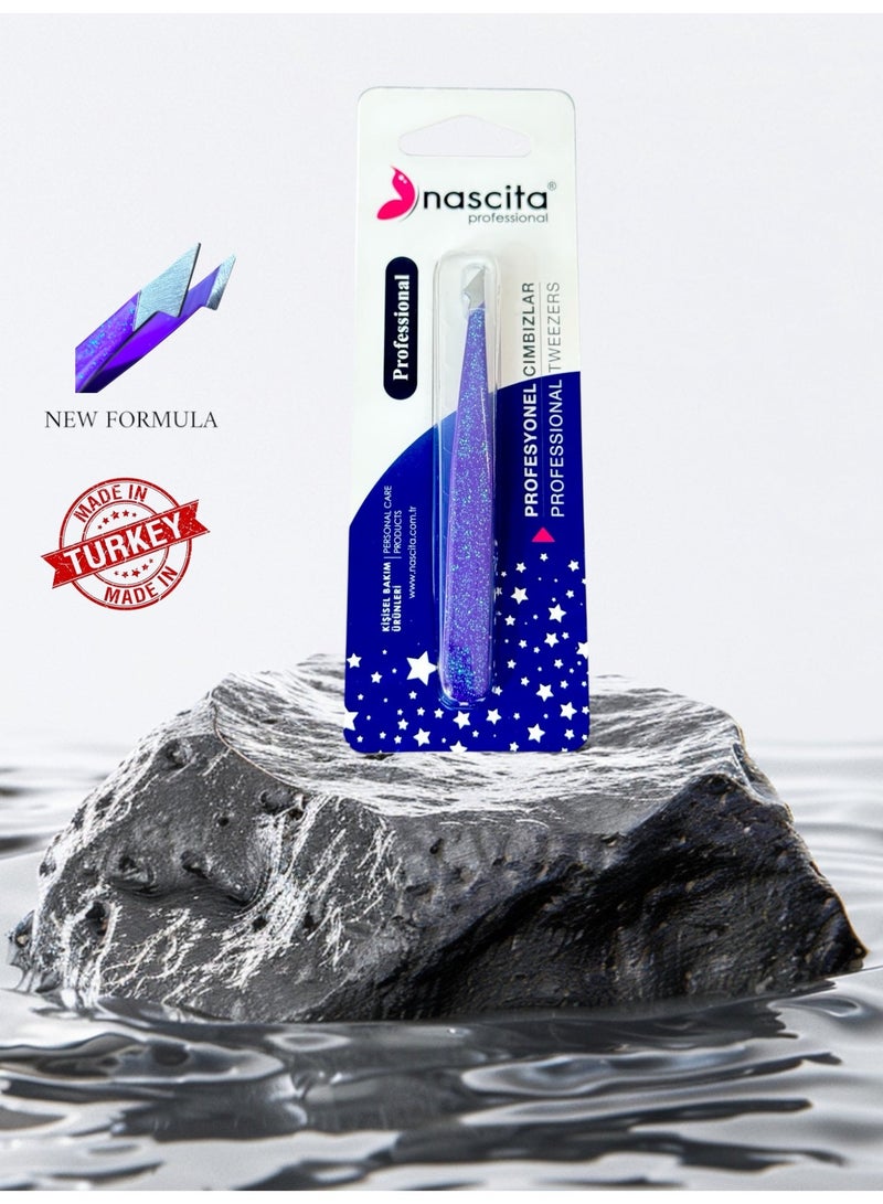 ناسيتا ملقط دقيق متقدم لإزالة آمنة ونظيفة حتى لأدق الشعيرات، ملقط نتف الشعر. - Image 2