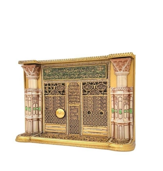 Bab Al Salam Gate Ornament – Masjid An Nabawi Inspired Decorative Replica, Gold Finish Islamic Home Decor, Table Display Decoration, Ramadan, Eid & Housewarming Gift - Image 3