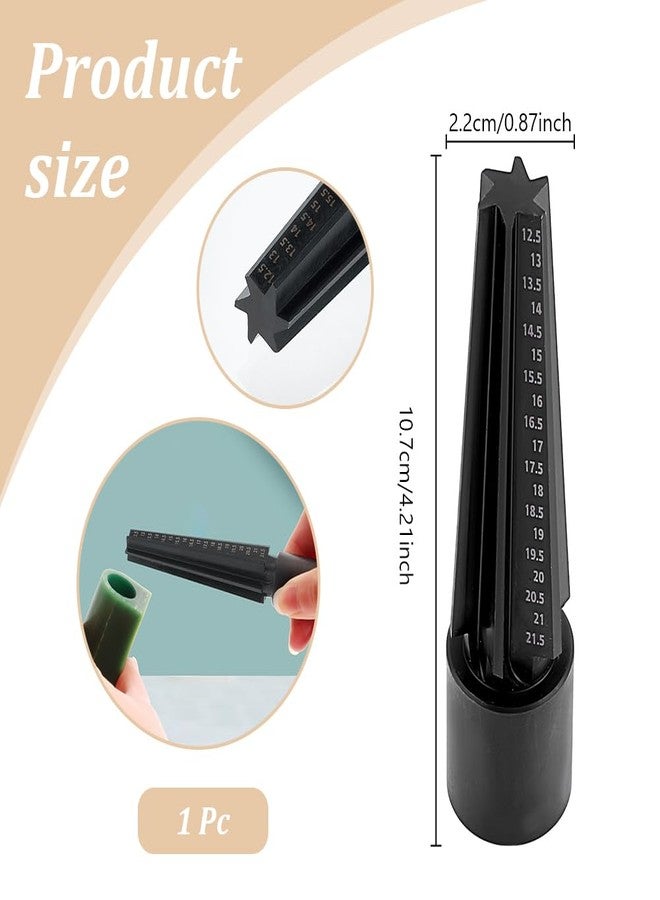 UNICRAFTALE 1 Set Jewelry Tools Steel Ring Size Adjuster Wax Ring Sizer Measuring Tool Bangle Ring Tool Wax Tube Carving Jewelry Wax Ring Blade Enlarging Wax Ring Casting Molds Sculpting - Image 3