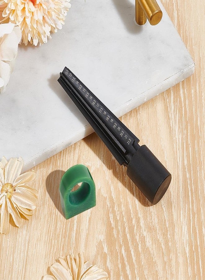 UNICRAFTALE 1 Set Jewelry Tools Steel Ring Size Adjuster Wax Ring Sizer Measuring Tool Bangle Ring Tool Wax Tube Carving Jewelry Wax Ring Blade Enlarging Wax Ring Casting Molds Sculpting - Image 5