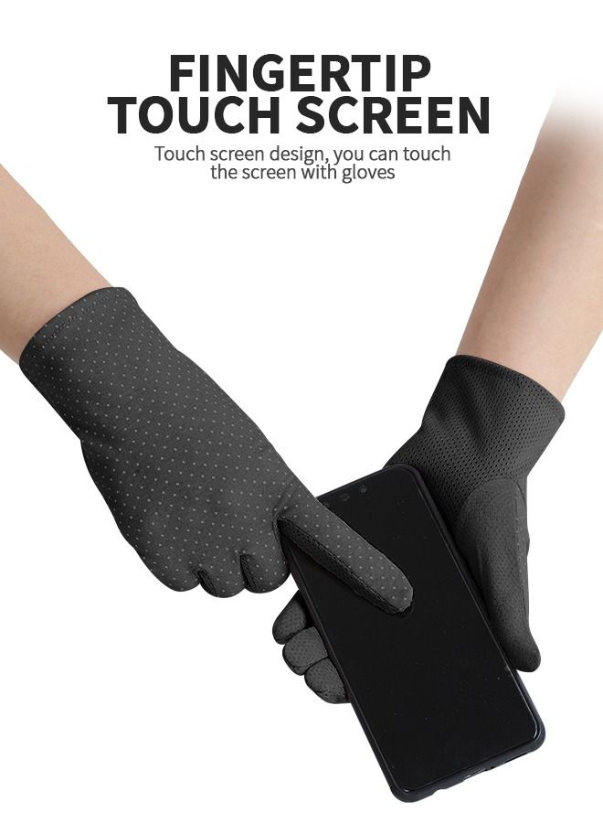 GROIC Women Driving Gloves Summer UV Protection Gloves Touchscreen Driving Gloves Non-Slip Sun Protective Gloves for Driving, Cycling, Fishing, Running, Hiking, Boating Outdoor Activities - Image 2