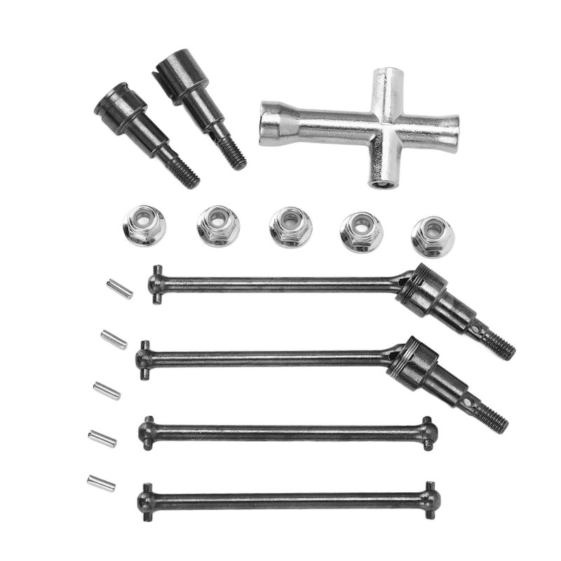 RC Front Rear Drive Shaft Set Steel CVD Driveshaft for SCY 16101 16102 16103 16201PRO 1/16 RC Car - Image 5