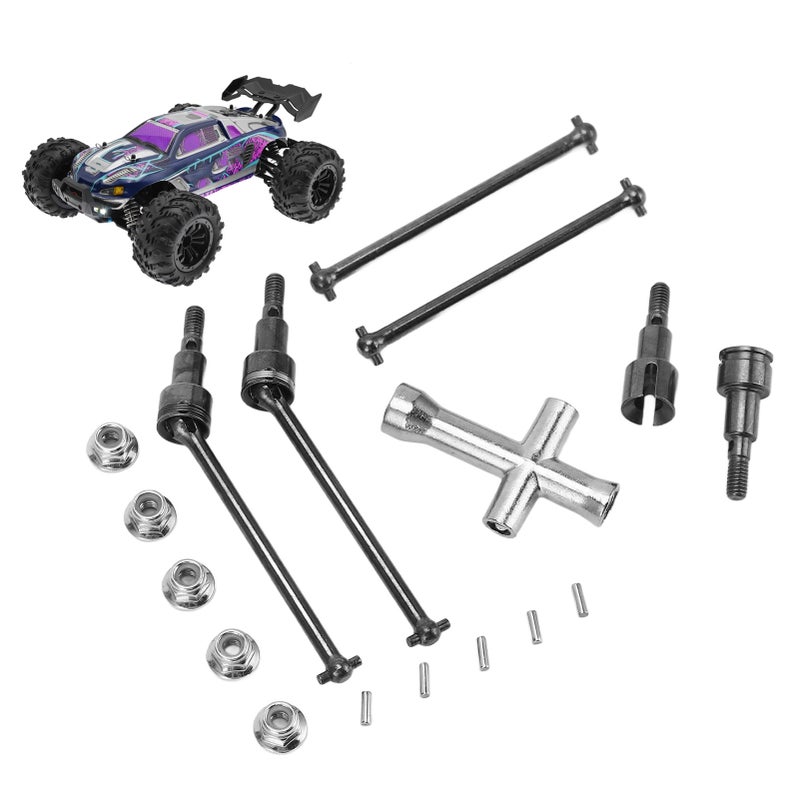 RC Front Rear Drive Shaft Set Steel CVD Driveshaft for SCY 16101 16102 16103 16201PRO 1/16 RC Car - Image 3