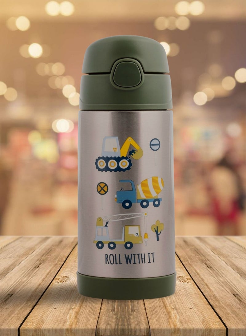 Stephen Joseph زجاجة أطفال مزدوجة الجدار من الفولاذ المقاوم للصدأ - بناء - Image 5