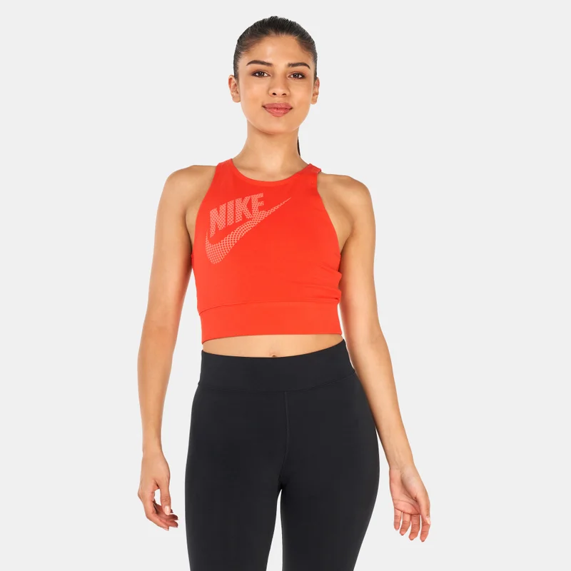 Nike Red Women's Sportswear Dance Cropped Tank Top for Women | Best Price UAE