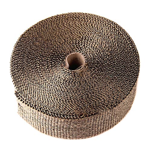 Spedy 10M Titanium Gold Exhaust WRAP AUTO Motor Exhaust Heat Shield WRAP Heat Resistant WRAP Model_No.MSSPNL41 - Image 1