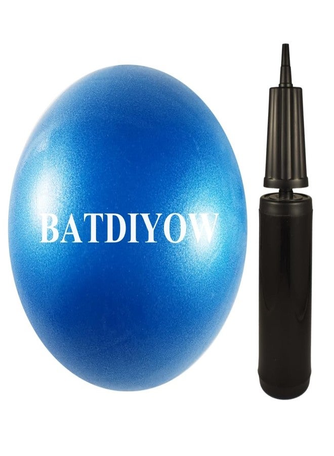 BATDIYOW Exercise Ball with Hand Pump - 8 Inch Yoga & Pilates Mini Workout Ball - Image 1