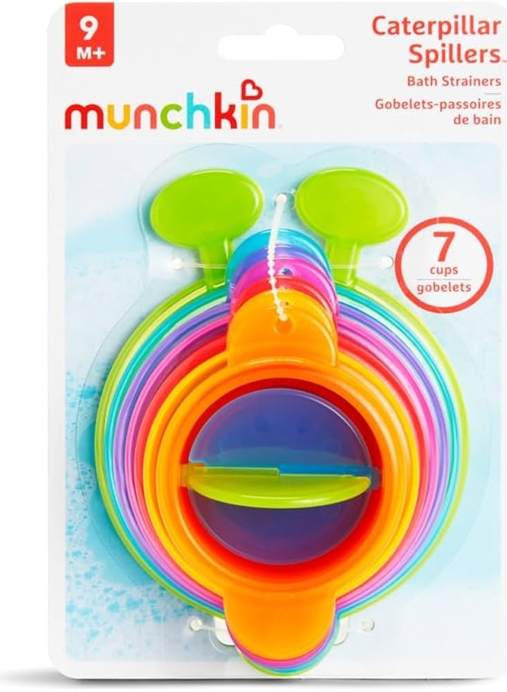 Munchkin Munchkin Caterpillar Spillers Bath Strainers +9 M - Image 1