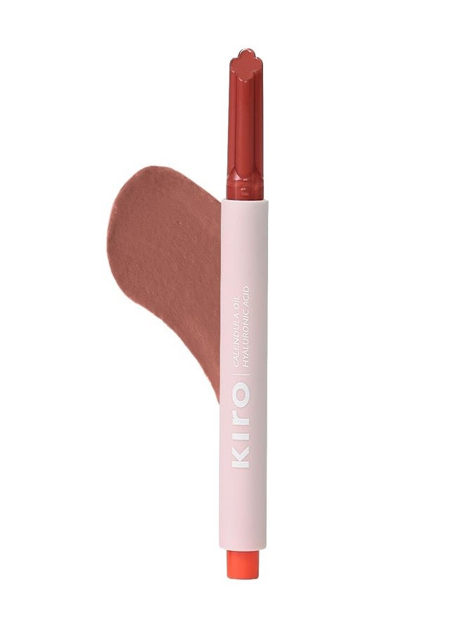 Kiro Fleur Serum Lip Balm - Rusty Rose, 2g | Hydrating Tinted Lip Balm with Hyaluronic Acid, Floral Oils & Shea Butter | Nourishing, Softening & Dewy Lip Care - Image 1