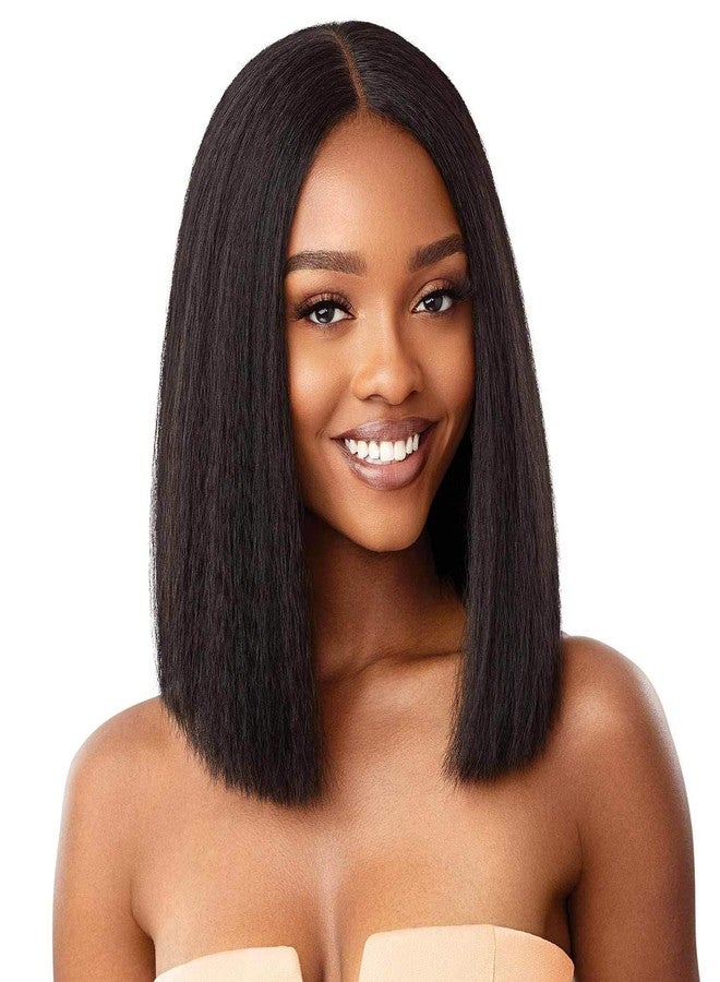 Outre Synthetic Pre-Plucked HD Transparent Lace Front Wig- ANNIE BOB 12" (DRFF2/CHERRD) - Image 1