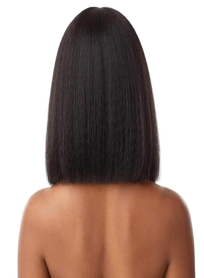 Outre Synthetic Pre-Plucked HD Transparent Lace Front Wig- ANNIE BOB 12" (DRFF2/CHERRD) - Image 4