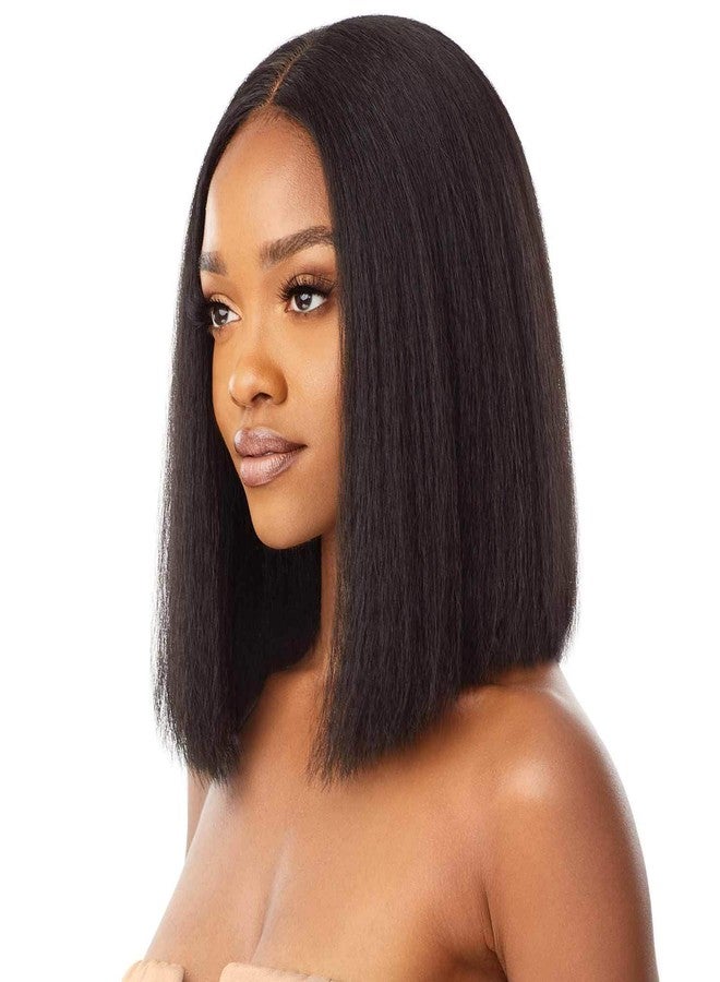 Outre Synthetic Pre-Plucked HD Transparent Lace Front Wig- ANNIE BOB 12" (DRFF2/CHERRD) - Image 3
