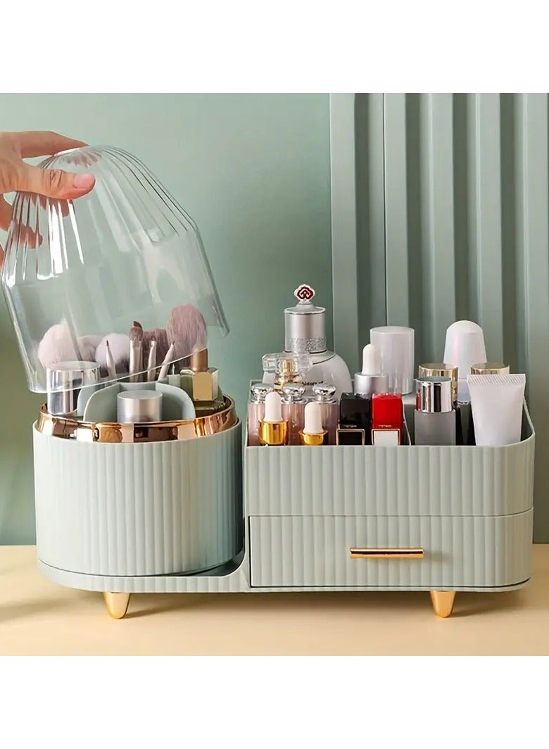 ORiTi منظم مكياج من أجل تنظيم مستحضرات التجميل والعناية بالبشرة ومستحضرات التجميل وحامل عطور للتخزين من فانيتي - Image 3