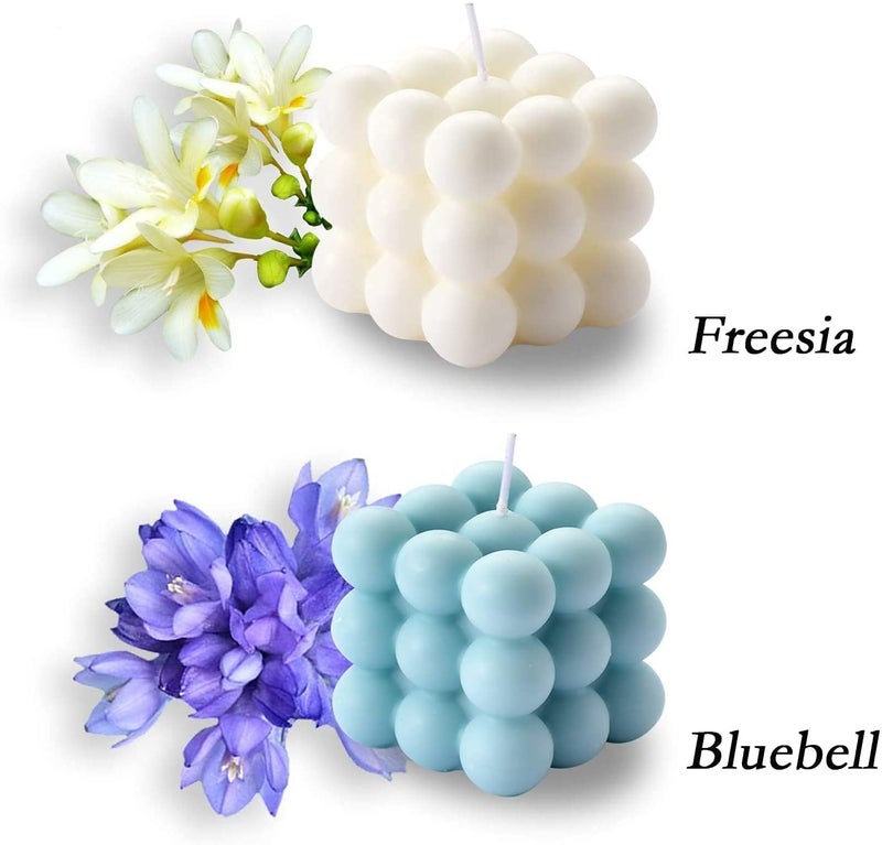 Handcrafted Bubble Candle Elegant Decorative Candle for Home Decor Aromatherapy and Unique Geometric Design with LongLasting Burn Time Ideal for Living Roomand Special Occasions 2  - Image 4