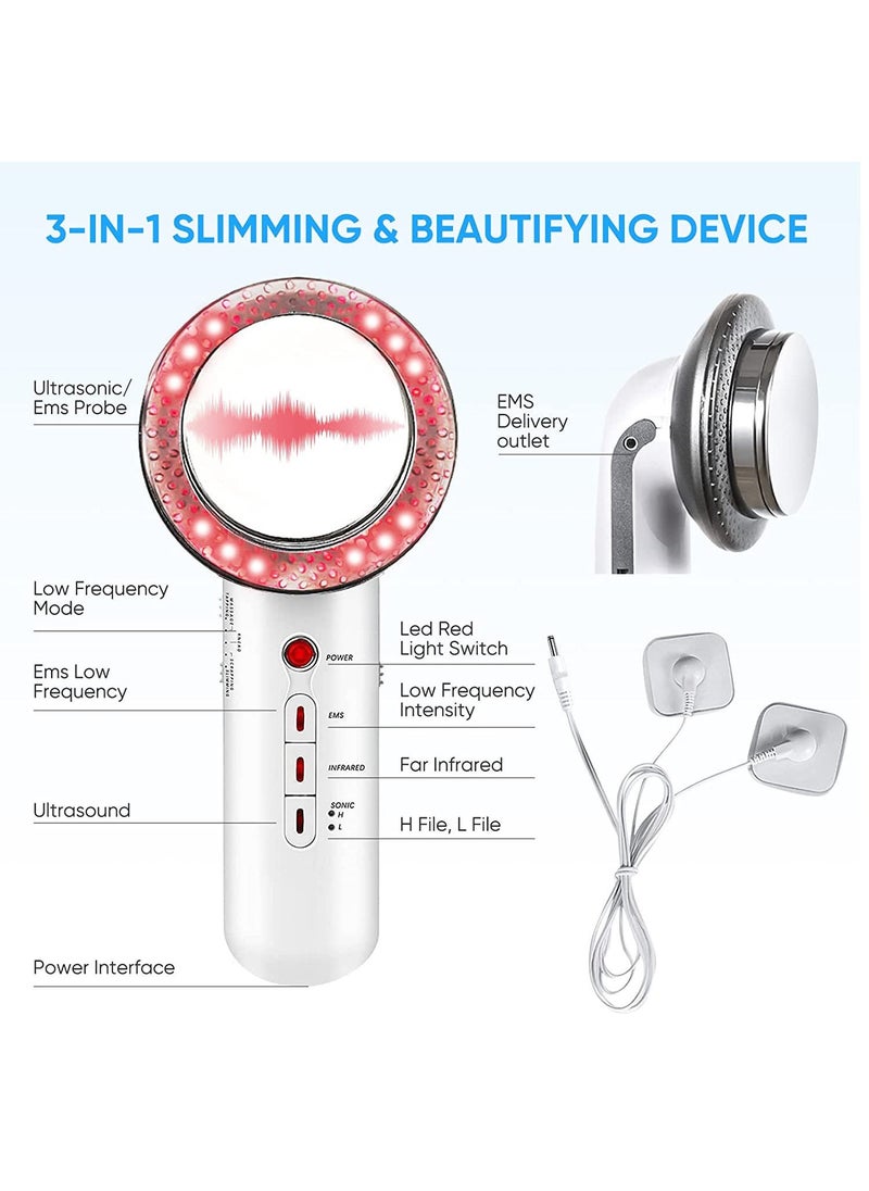 Generic - RED Light Device Handheld Body Sculpting Machine Cellulite Massager Electric Cellulite Remover For Belly Fat Waist Arm Leg - Image 1