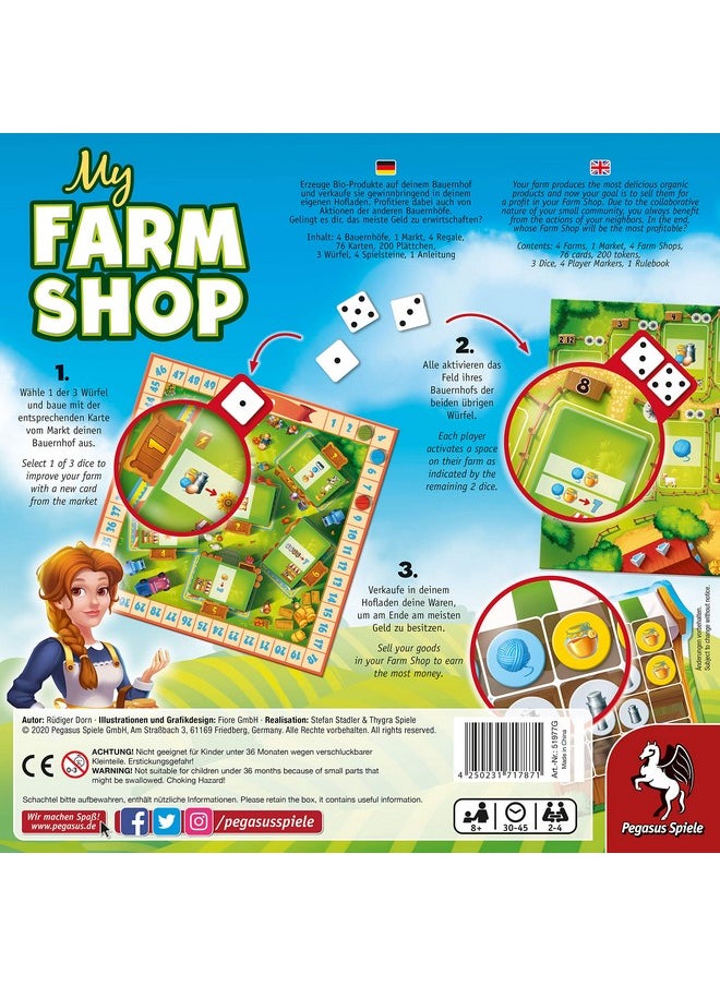 باغاسوس سبيلا - لعبة من إنتاج Pegasus Spiele - ألعاب عائلية - 30-45 دقيقة من اللعب - ألعاب عائلية - ألعاب للأطفال والكبار من سن 8 سنوات فما فوق - النسخة الإنجليزية - Image 1