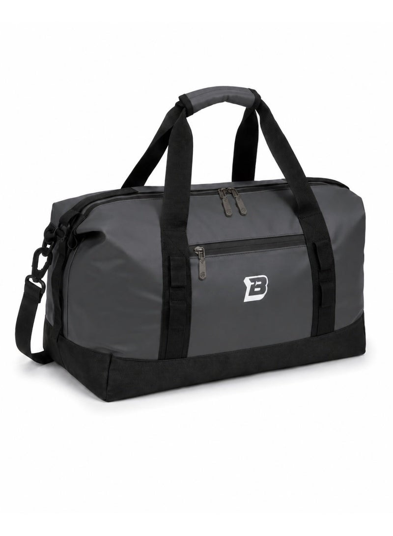 BRISK DFL004 - Waterproof Large Two-Tone Gym Duffel Bag for Men & Women - Durable Sports & Travel Bag - Image 1
