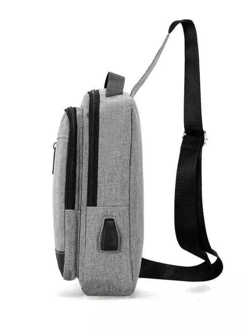 Generic - Water Proof Cross Bag - Gray - Image 1