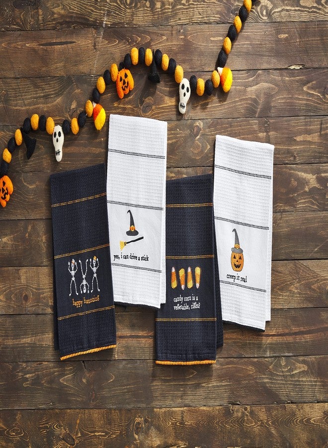 Mud Pie Halloween Towel, Drive Stick, 16 1/2" x 26" - Image 2