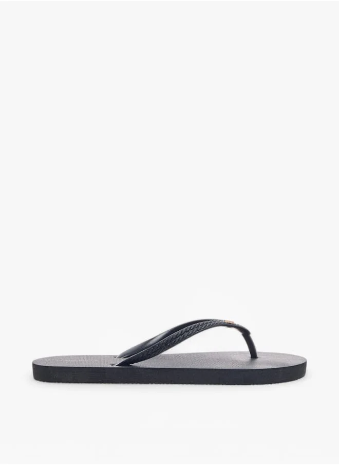 Flora Bella By Shoexpress Women's Solid Slip-On Thong Slippers