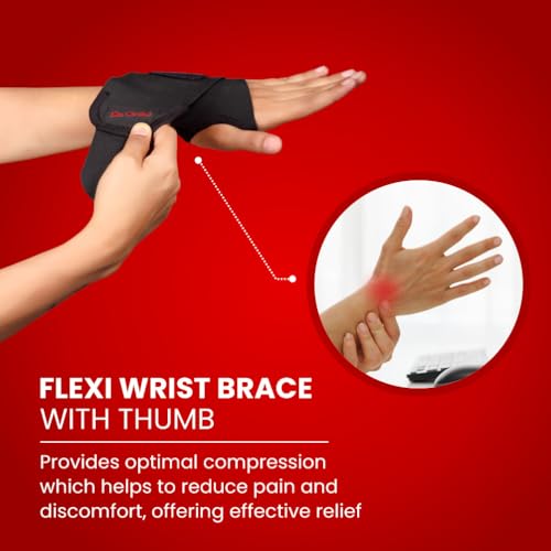 Dr. Ortho Dr.Ortho Flexi Wrist Brace with Thumb, Wrist Hand Brace For Men & Women, Wrist Support - Image 3