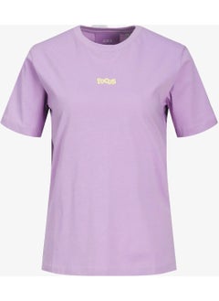 JJXX Jxpriya Women Purple T-Shirt 12251997-LILACBREEZE  - Image 3