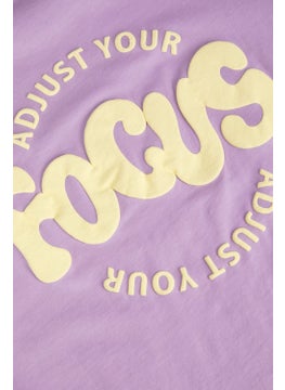 JJXX Jxpriya Women Purple T-Shirt 12251997-LILACBREEZE  - Image 5