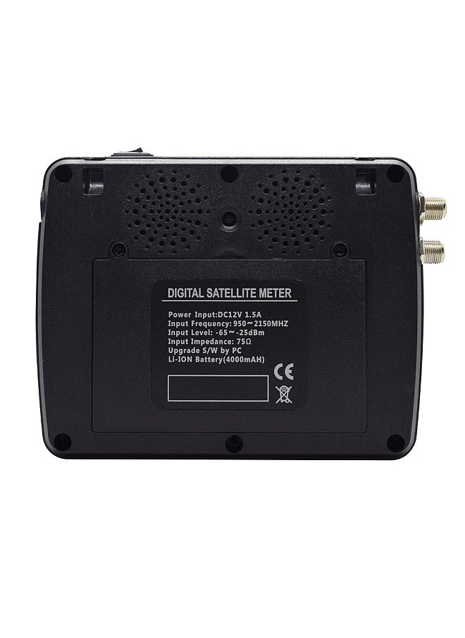 iBravebox - iBRAVEBOX V10 Finder Max HD Satellite TV Signal Finder DVB-S/S2/S2X Digital Handheld Signal Meter Satellite Finder H.265 4.3Inch LCD - Image 1