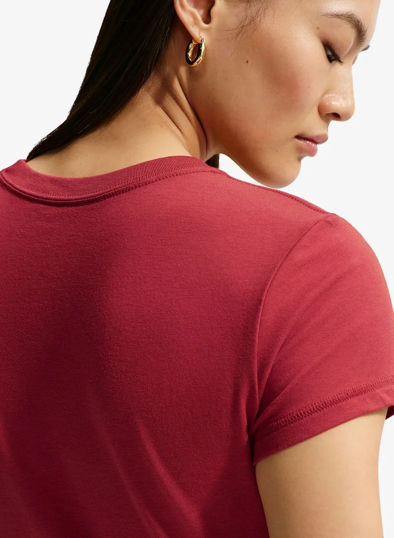 Nike TEAM CRIMSON Nsw Trend Modern Cropped Top for Women | Best Price UAE