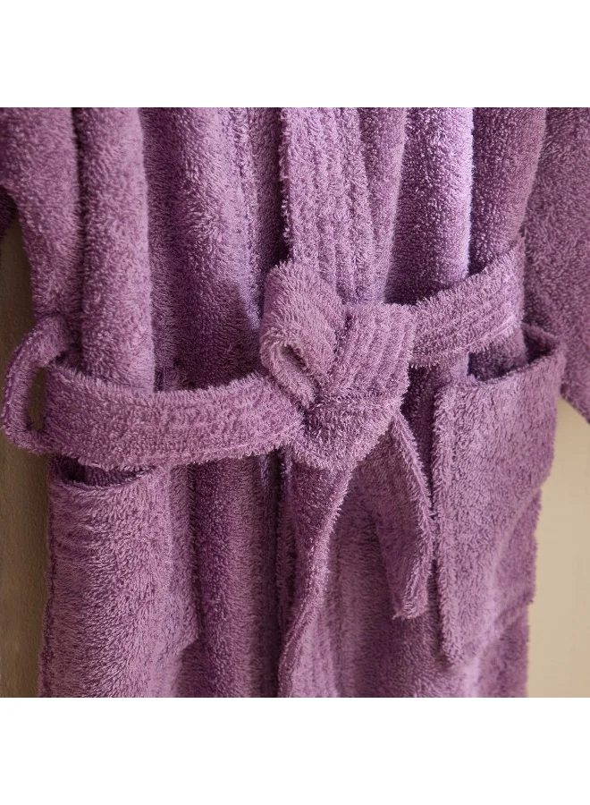 Home Box Essential Hooded Kids Bathrobe - Large