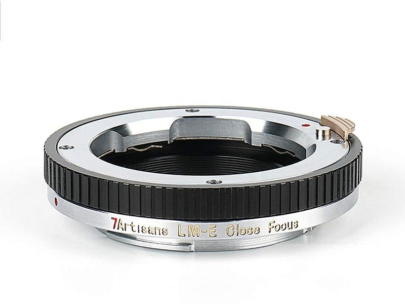 7artisans LM-E Close Focus Adapter Ring for M to Sony E Lens Mount Adapter Fit for Sony A7R A7RII A7RIII A7 A7II NEX-3 NEX-3N A6000 A6400 A6500 - Image 1