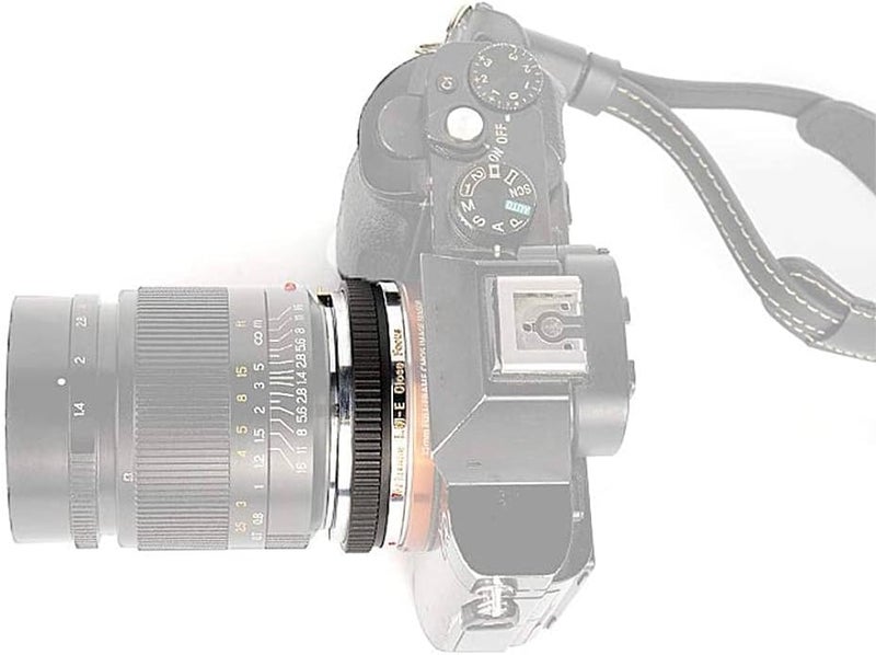 7artisans LM-E Close Focus Adapter Ring for M to Sony E Lens Mount Adapter Fit for Sony A7R A7RII A7RIII A7 A7II NEX-3 NEX-3N A6000 A6400 A6500 - Image 5