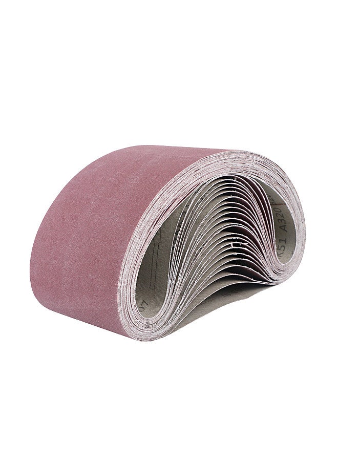 30*380mm Sanding Belts (1.18x14.96 inch) 10Pcs Belts (60/60/80/120/240/320/400/600/800/1000 Grits, One for Each Type) for Home Use Mini Belt Sander  - Image 5