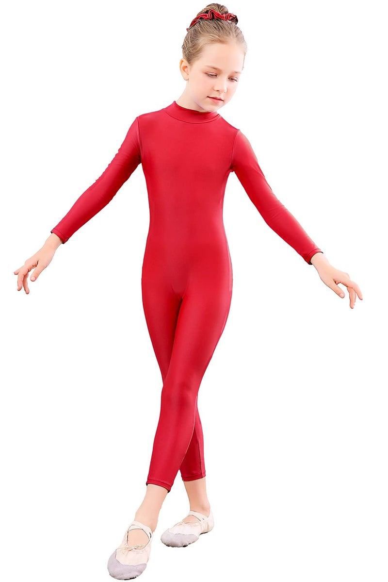 speerise Girls Gymnastics Leotards Long Sleeve Unitards for Toddler Ballet Leotards for Kids Costumes for Girls