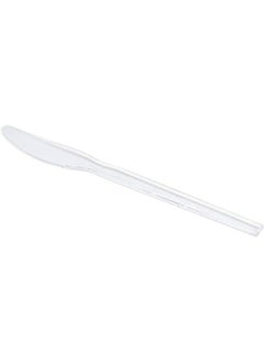 Generic White heavy plastic knife (100)  - Image 2