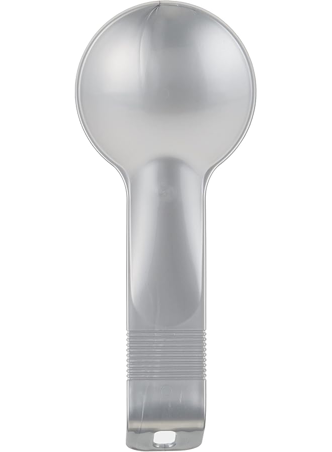 بلاستيك فورت مسند ملعقة، فضي - Image 2