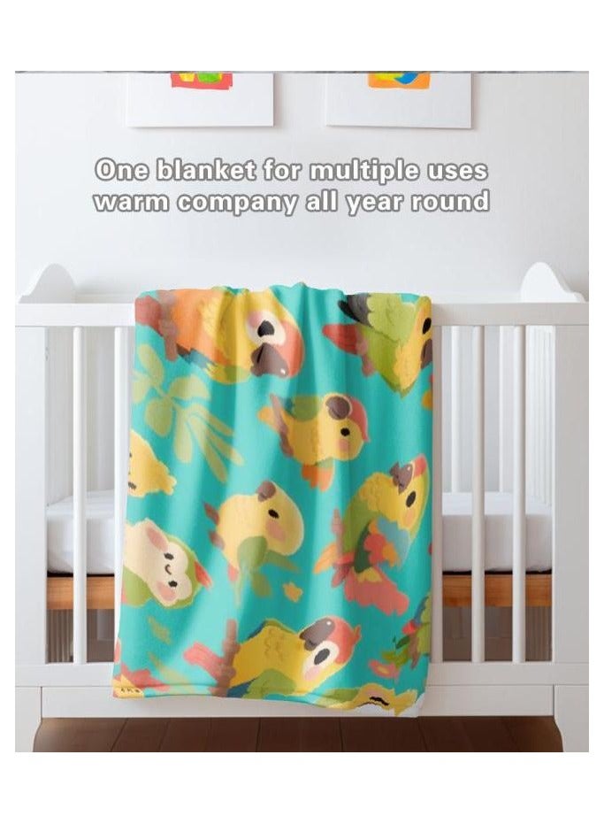 عام بطانية رقيقة من الفانيلا (دافئة ومريحة، ومناسبة للنوم واستخدام الألعاب وإزالة الغبار ومقاومة للرمل) 150 سم * 200 سم - 318 - Image 1