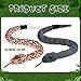 Moneer 2 Pcs Giant Snake Plush 54 Inch Large Stuffed Rattlesnake Realistic Snake Stuffed Animal Jumbo Rattlesnake for Birthday Party Gifts Decoration Carnival Prank Props - Image 2