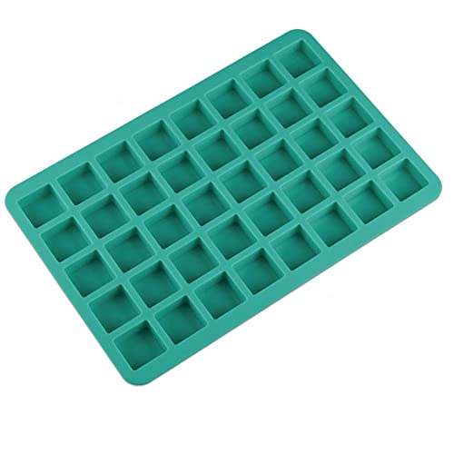 Mity Rain 40Cavity Square Chocolate Truffle Hard Caramel Candy Silicone Molds
