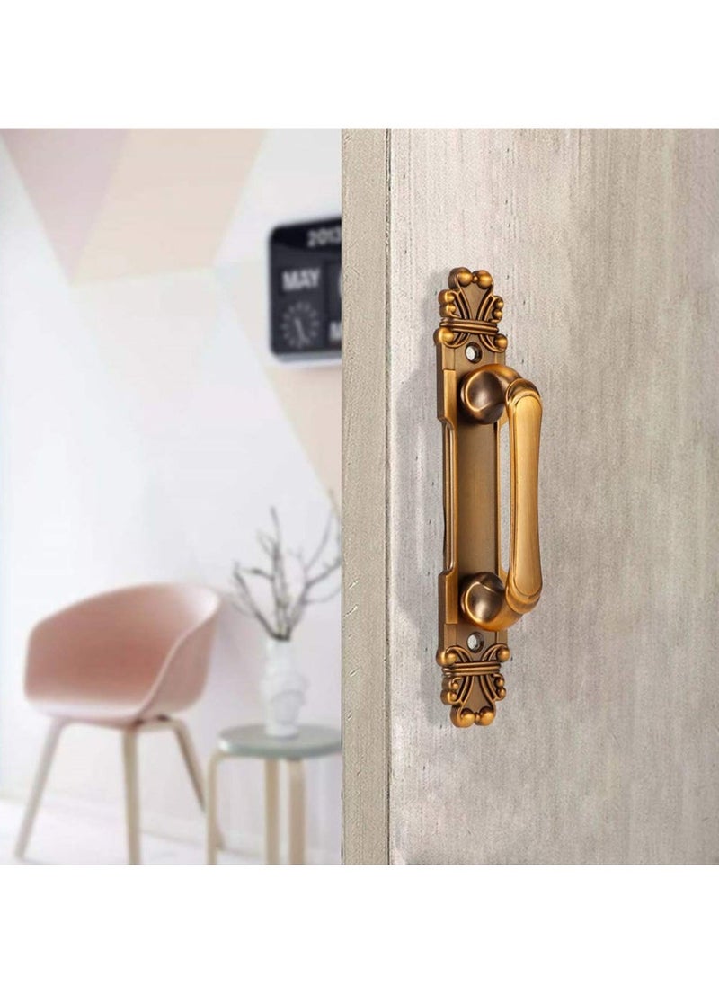 European Style Antique Zinc Alloy Door Handles - 2Pcs/Set Cabinet Hardware Accessory for Most Doors, Cabinets, Drawers, and Wardrobes - Image 4