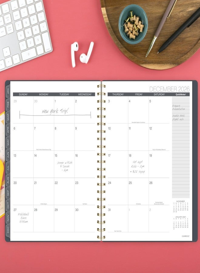 كامبريدج مخطط كامبريدج 2026، أسبوعي وشهري، 8.5 بوصة × 11 بوصة، كبير، هيرا (1765-905-26) - Image 3