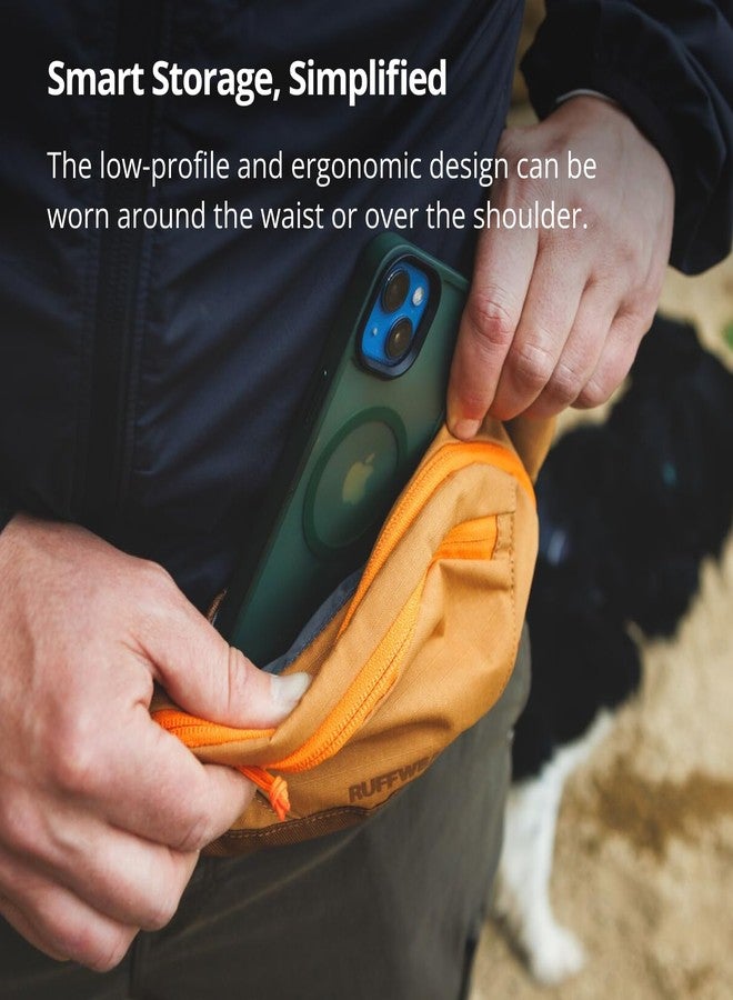 Ruffwear, Home Trail Hip Pack, Dog Walking Fanny Pack Crossbody with Adjustable Belt, Treat Pouch, Poop Bag Holder, Phone Pocket, Hands-Free for Training, Hiking, Running, Travel, River Rock Green - Image 2