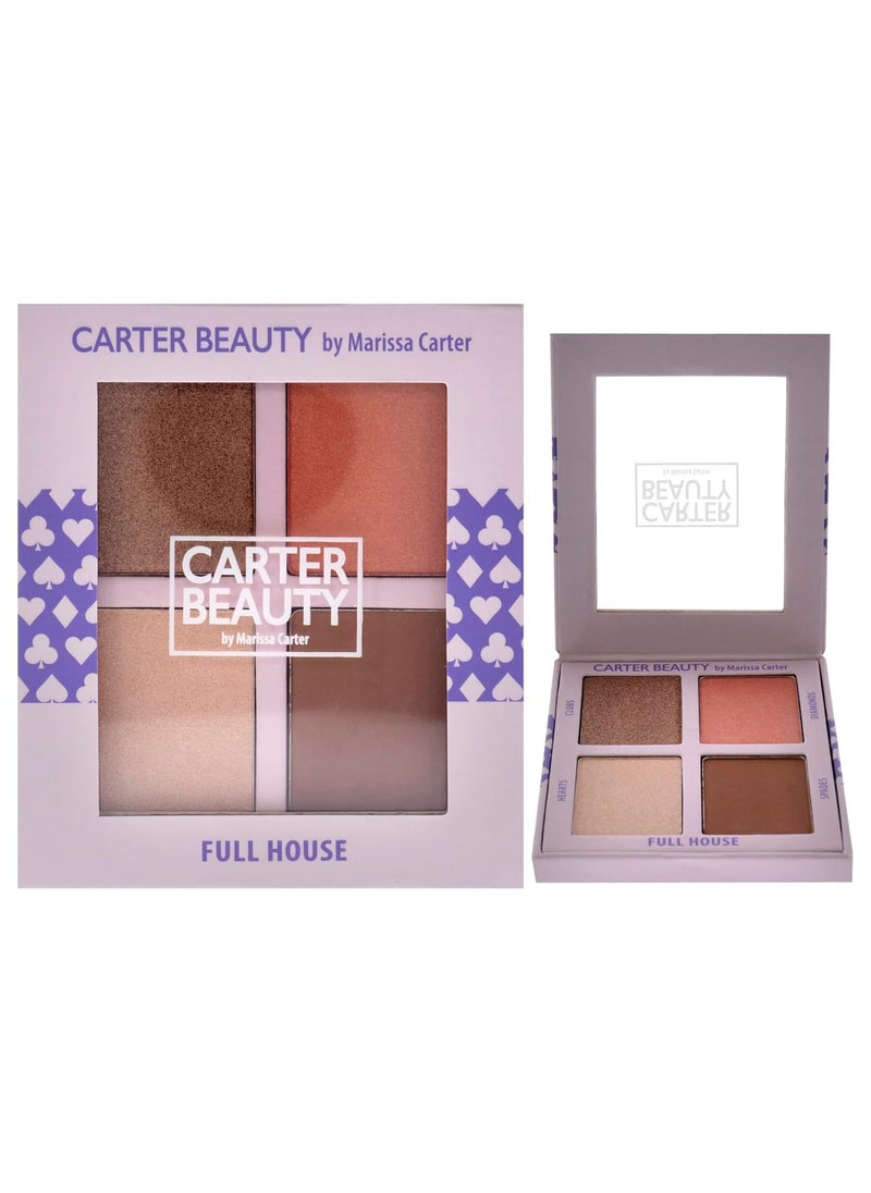 Carter Beauty Carter Beauty Full House Palette - Blush And Highlighters 