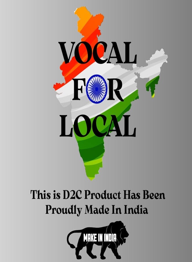 D2C Vote for Your Party Indian National Congress Election Badges Multicolor, 5+ Years, D3 (10 Pcs) - Image 3