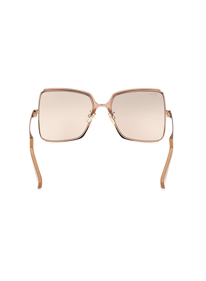 ماكس مارا نظارة شمسية  عصرية بإطار مربع للنساء - بونز - Image 5